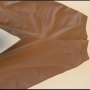 Tan Stretchy Trousers